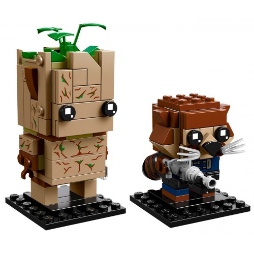 Pack BrickHeadz Groot et Rocket n°41626 (Avengers Infinity War)