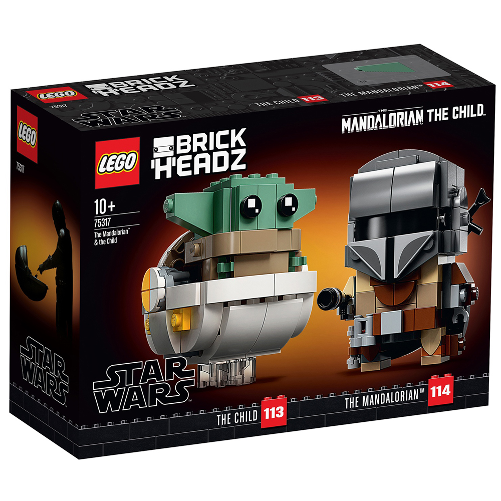 Pack BrickHeadz The Mandalorian The Child n°75317